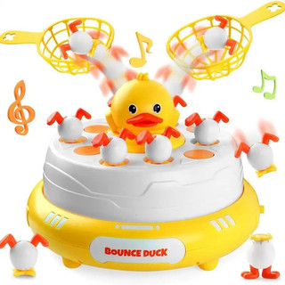 Jogo de Tabuleiro Pique e o Pato para Crianças, com Pato Musical que Salta, Educativo e Musical