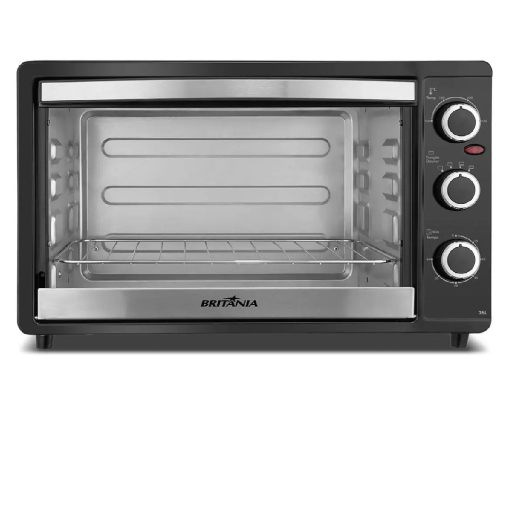 Forno Elétrico 36L 1500W BFE41P Timer Controle 220V Tamanho Família