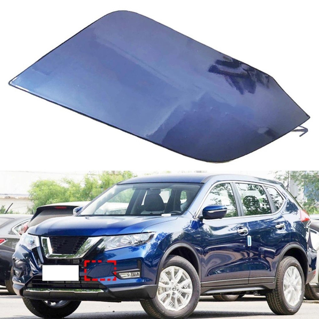 622A0-6FL0H Amortecedor Dianteiro Do Carro Capa De Reboque Gancho Olho Tampa Azul Decoração Apto Para Nissan Rogue X-Tra