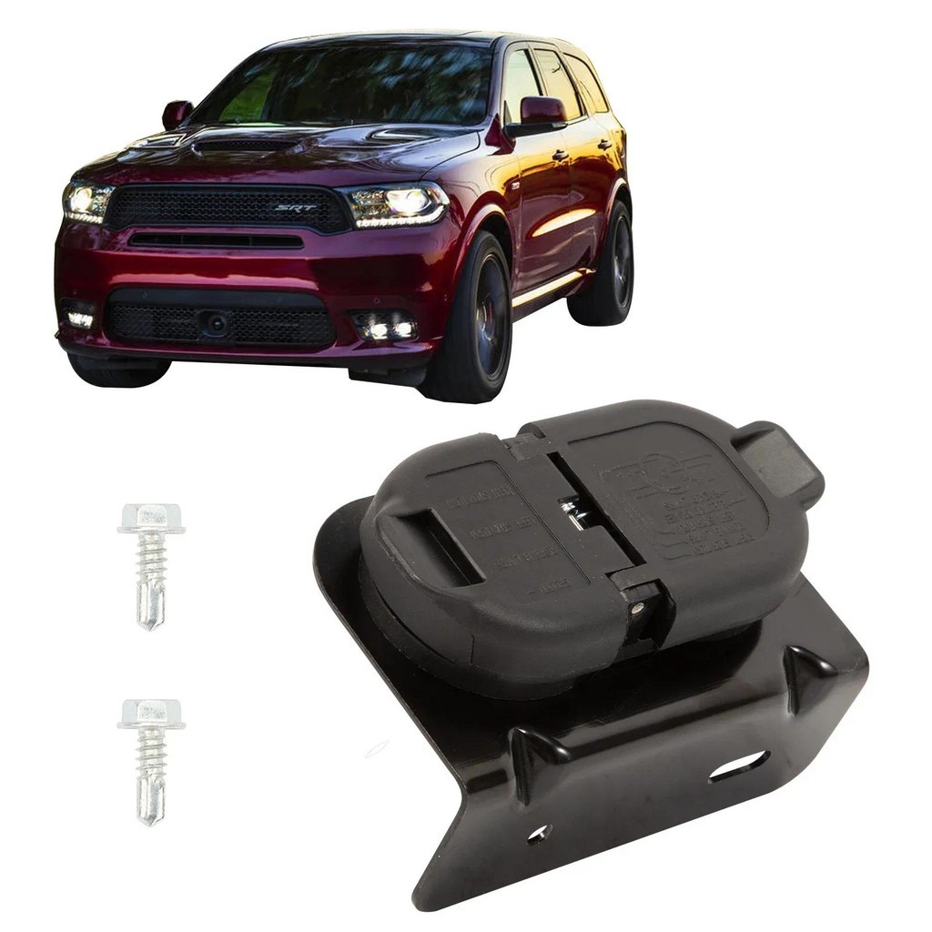 Conector De Plugue De Reboque De Engate Para-Choque Traseiro Compatível Com 2011-2022 Dodge Ram 1500 2500 3500 Substitui
