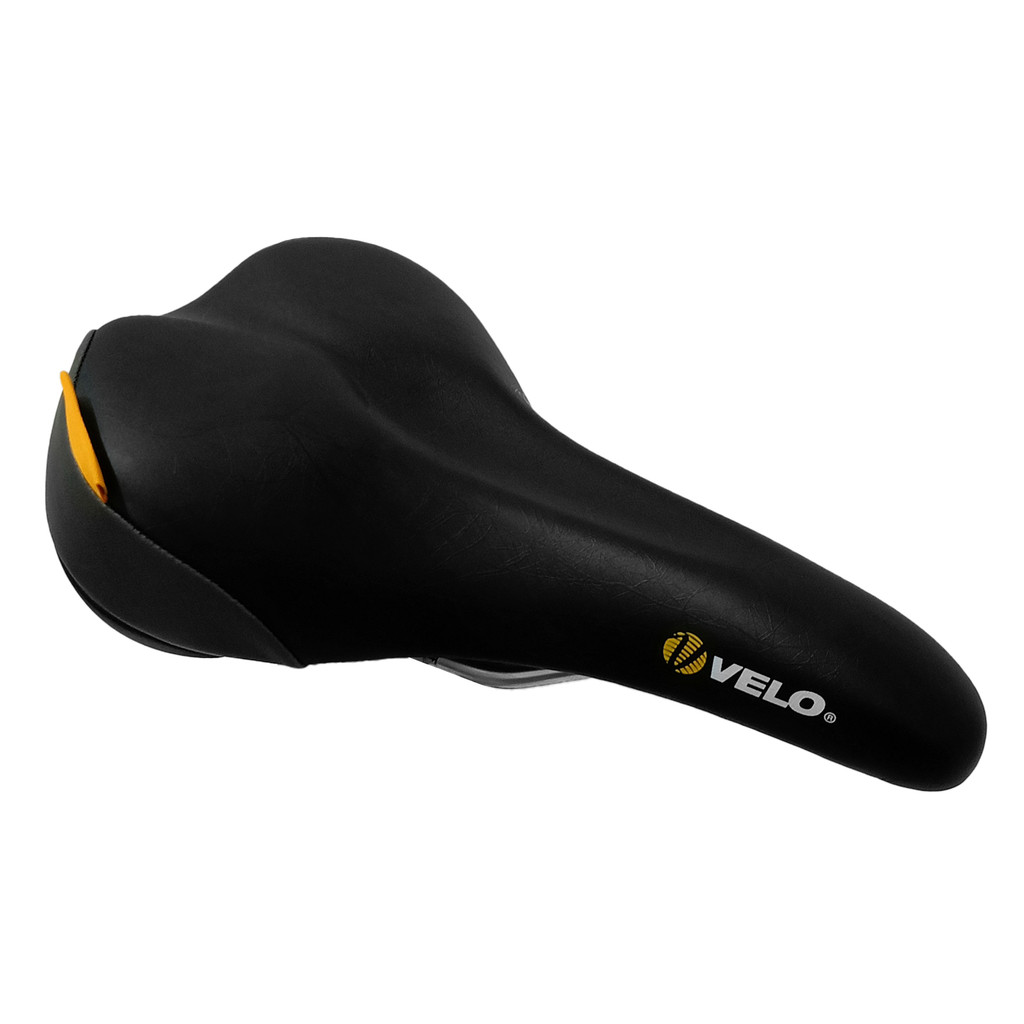 Selim Velo Plush 3061 em Courino Preto/Cinza