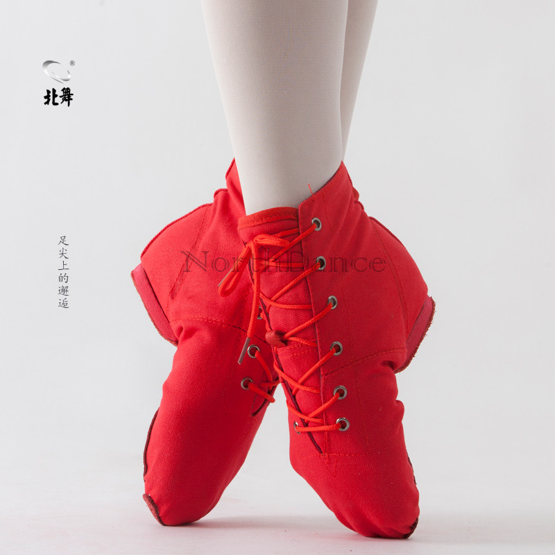 Sapatos de dança do norte jazz sapatos de dança de alta qualidade sapatos de prática botas de jazz Ballet dança sapatos