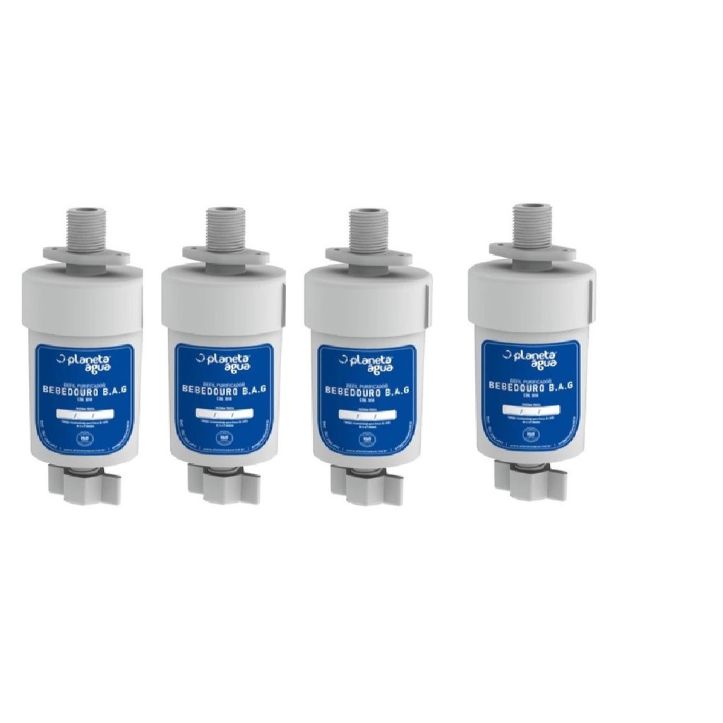 Kit 4 un de Refis Filtro Bebedouro Industrial Ibbl B.A.G -1058A- Água pura para ambientes industriais