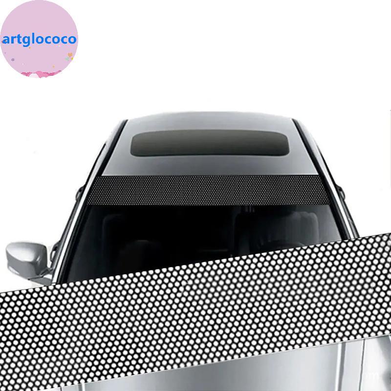 Artglococo Pára-Sol Do Carro Stiers Auto Brisa Dianteiro 3D Filme De Vinil Engrenagem Traseira Decalques Decorativos Car
