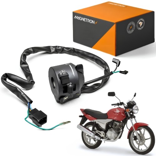 INTERRUPTOR CHAVE DE LUZ SETA FAROL ALTO MAGNETRON HONDA CG SPORT 150 TITAN 2005 2006 2007 2008