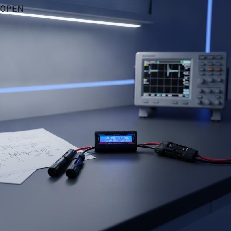 op 150A 200A Analisador De Energia Elétrica Digital LCD Voltímetro Solar Fácil Operação Para Entusiasta DIY Teste Uso sg