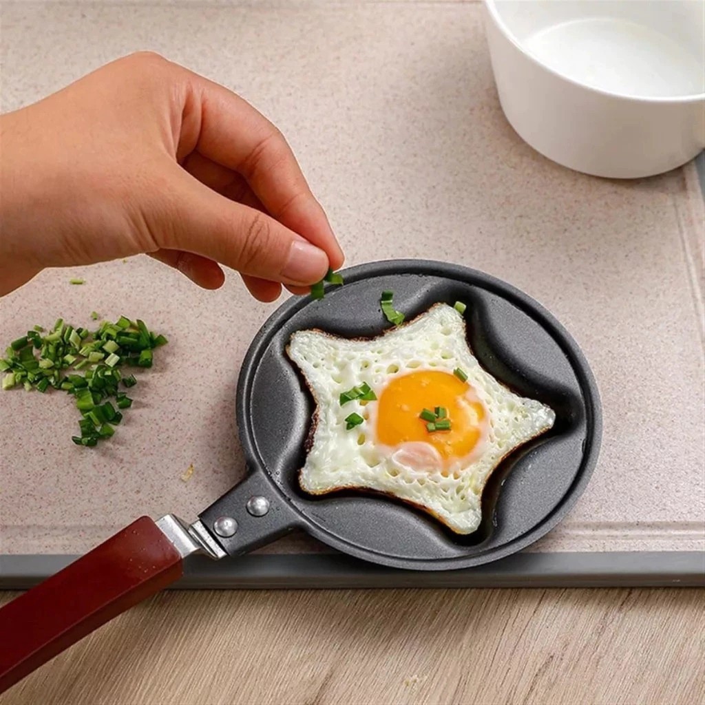 Mini Frigideira Panquequeira Formato Animais Omelete Ovo Infantil Fritar Caçarola Preparo Fazer