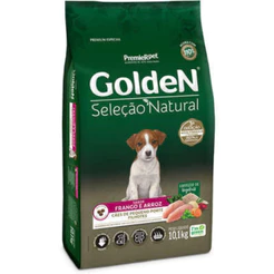 Ração Seca PremieR Pet Golden Seleção Natural para Cães Filhotes Mini Bits - 3Kg
