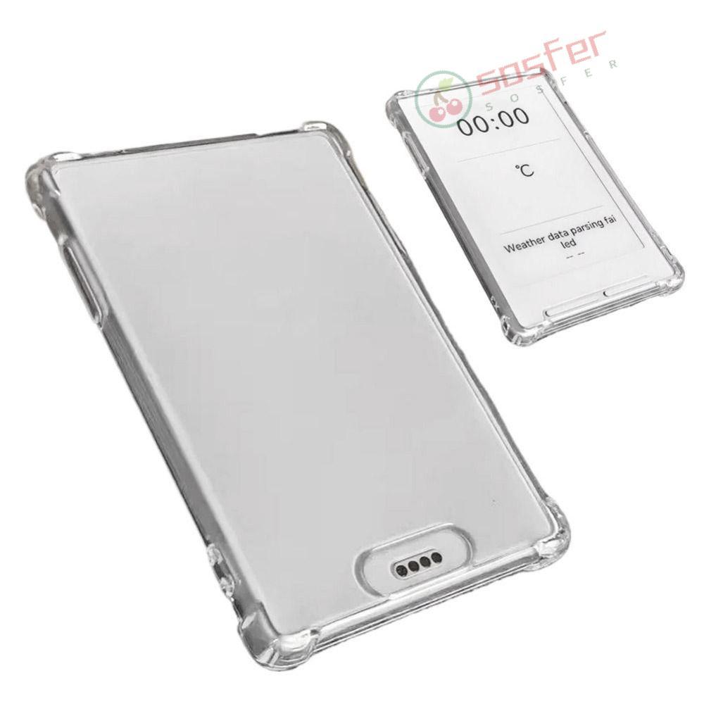 SOSFER 3.7 " E-Reader , Capa Protetora De Resistência A Quedas Em TPU Macio , Airbag Para XTEINK X3