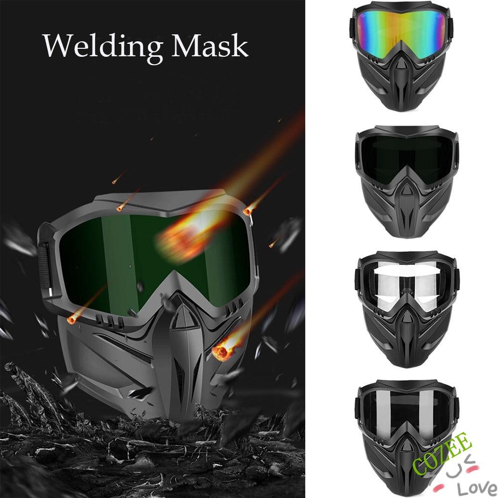 Óculos De Soldagem COZEEHOME , Soldador Resistente Ao Impacto De Banda Ajustável , Equitação Removíveis em Oferta na Shopee