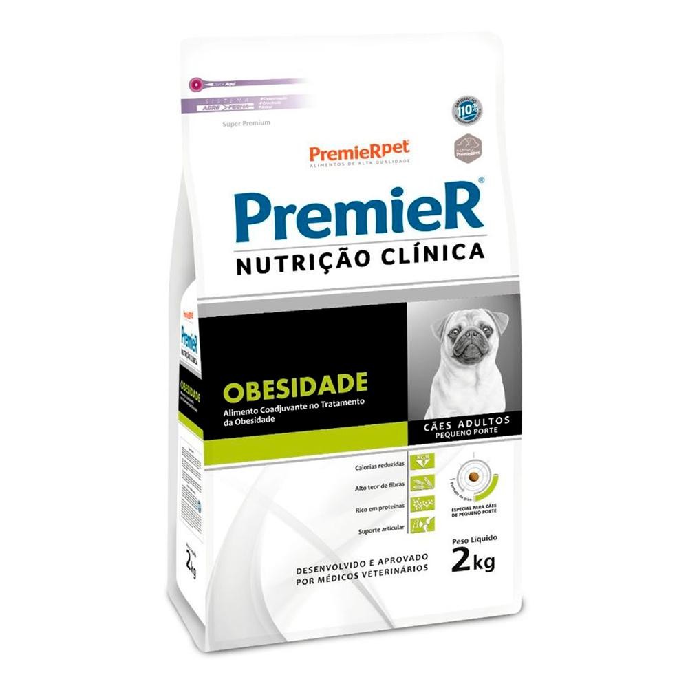 Ração Seca PremieR Nutrição Obesidade para Cães Adultos Porte Pequeno 2Kg em Oferta na Shopee