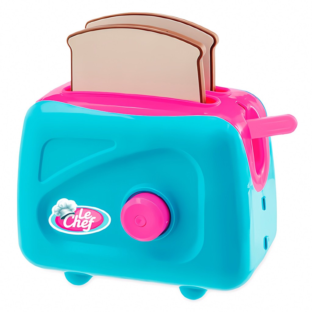 Torradeira Infantil Le Chef Com Torradinhas Que Saltam Brincando De Casinha – Usual Brinquedos