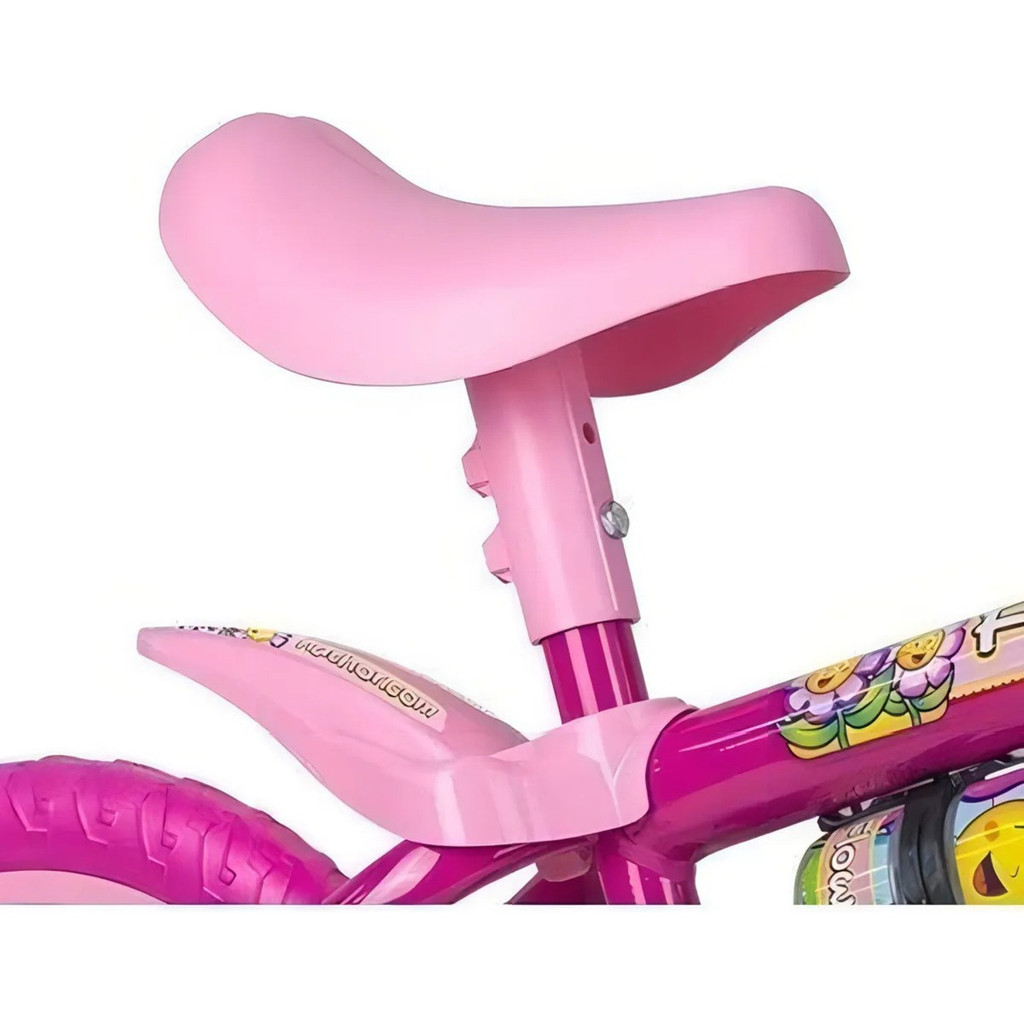 Bicicleta Infantil Menina Nathor Violet Aro 12 Freio Tambor · foto 2