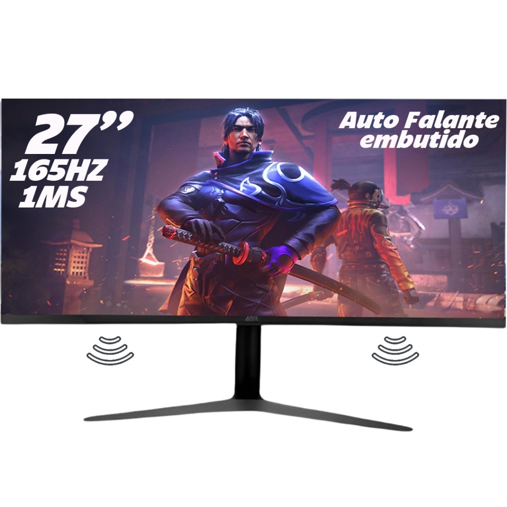 Monitor Gamer Aitek 27'' LED com Auto Falante165hz Full HD - 1ms — R$ 900,00 em Shopee, 12% OFF