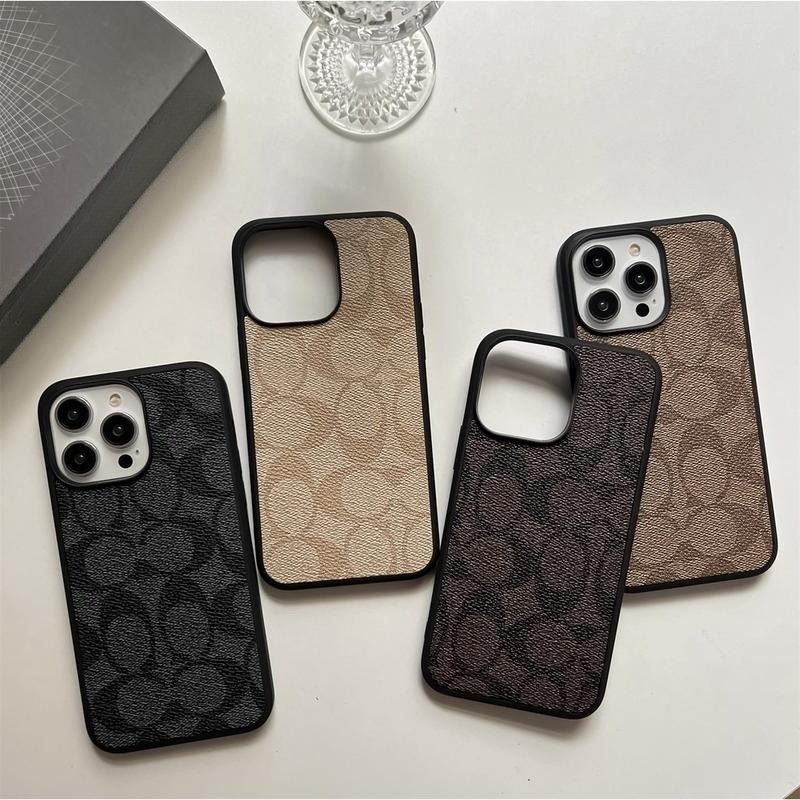 Moda Clássico Design Exclusivo Caso De Telefone Para iPhone 17 16e 15 14 13 12 11 Pro Max Plus XS Couro Macio em Oferta na Shopee