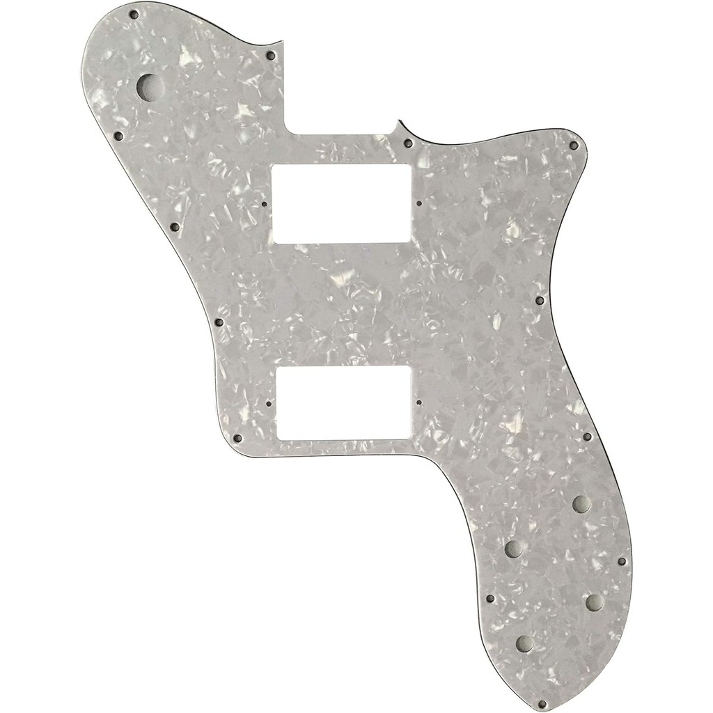 ESCUDO RONSANI P/ GUITARRA TELE 72 DELUXE - WHITE PEARL 4PLY 814