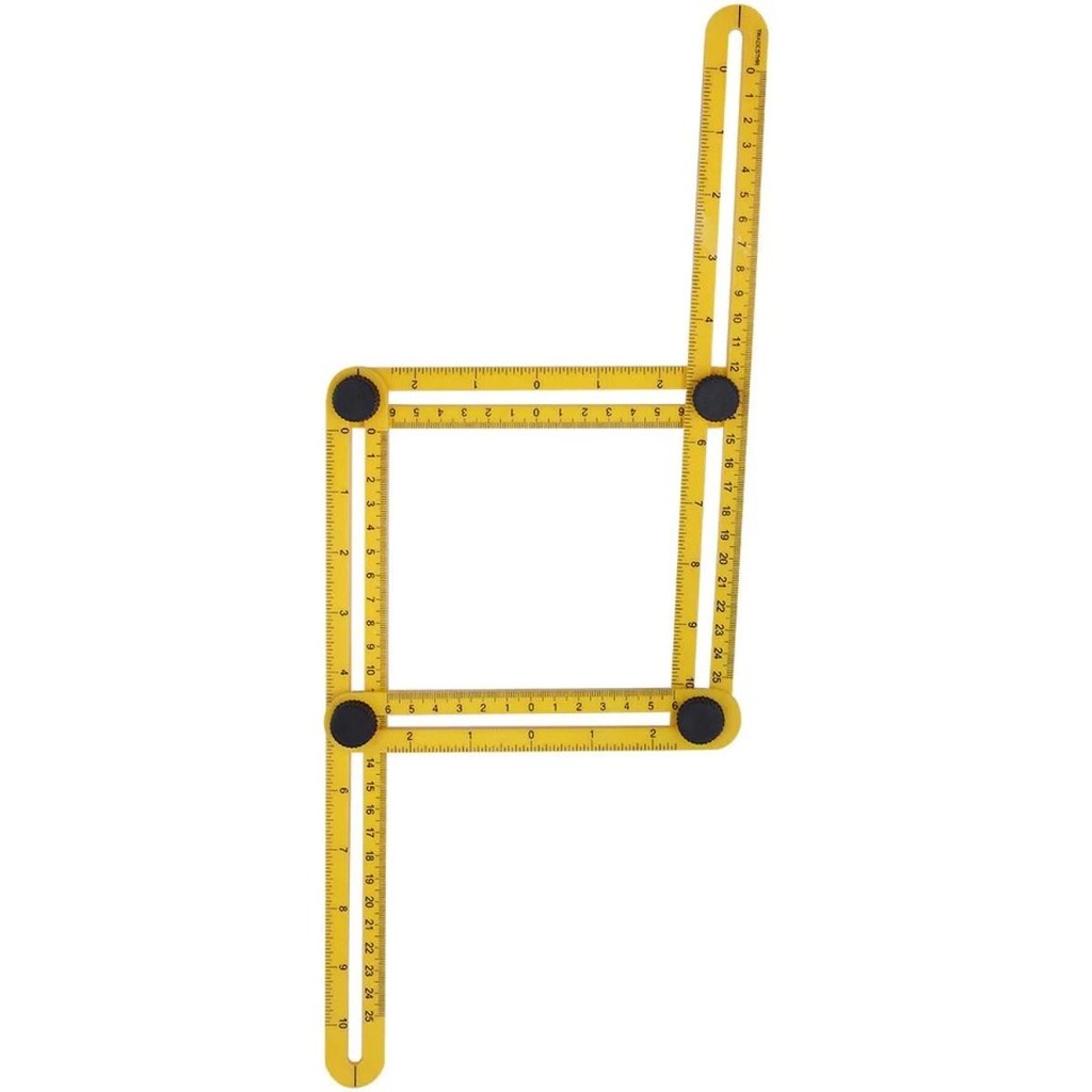 Esquadro Plástico Ajustável 250 x 120 MM Tradestar em Oferta na Shopee