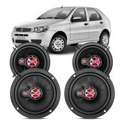 Kit Alto Falante Palio 2001 A 2013 240w Rms - Kf.030