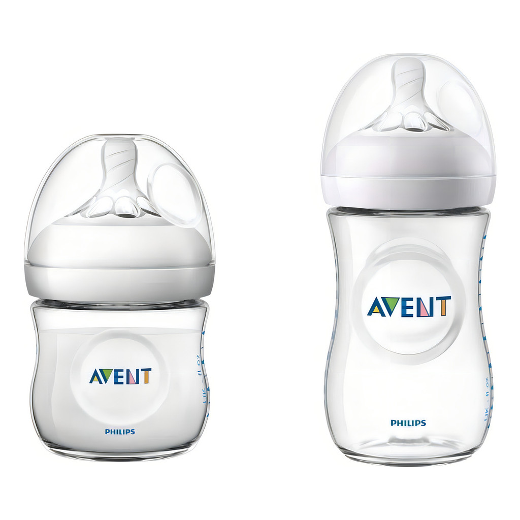 Kit Mamadeiras Pétala 125ml 260ml Philips Avent Transparente