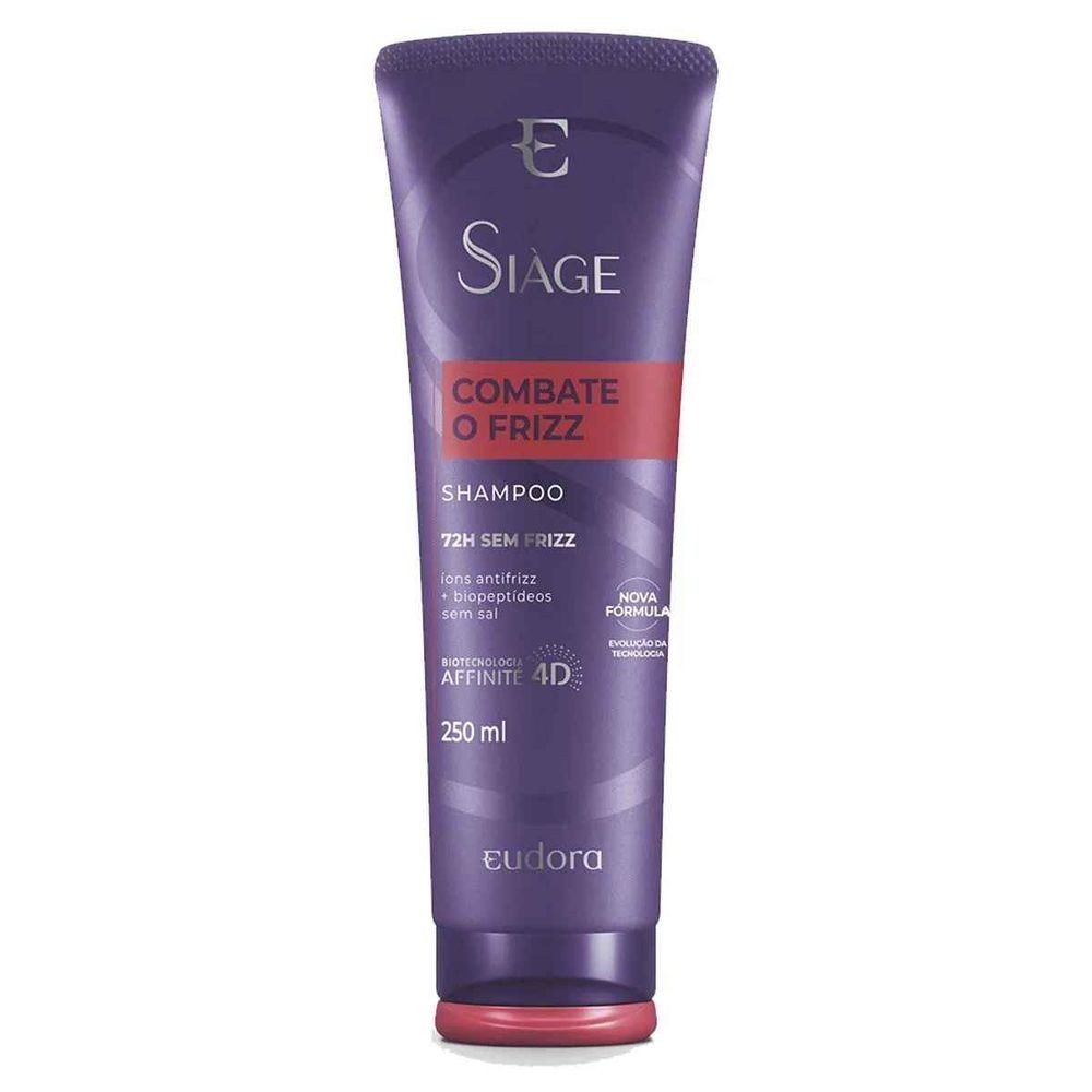 Siàge Eudora Shampoo Combate o Frizz 250ml em Oferta na Shopee