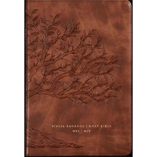 Bíblia Bilíngue NVI/NIV | Português - Inglês | Leitura Perfeita | Couro-soft Caramelo em Oferta na Shopee