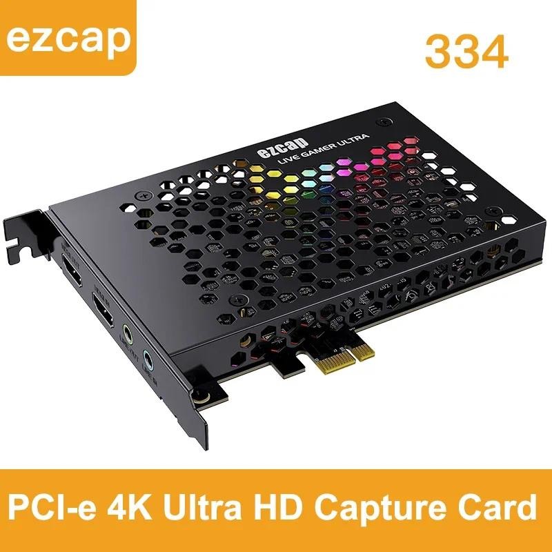 Placa De Captura De Vídeo 4K 60Hz HDR Loop PCI-e HDMI 4K 30Hz 1080P120 Gravação 
