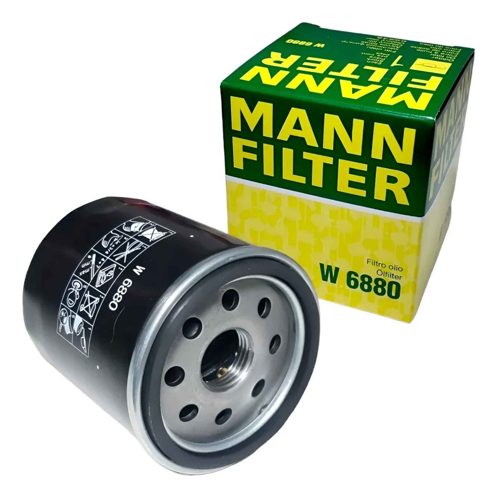 Filtro Óleo Motor para Toyota Corolla 1.6 1.8 1992 a 2025 - Etios / Yaris - Camry (Mann Filter W6880) em Oferta na Shopee