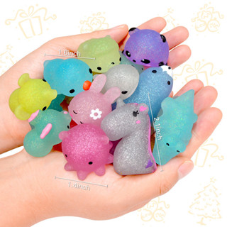 Novo Mochi Squishies Kawaii Anima Brinquedos Moles Para Crianças Antiestresse Bola Squeeze Festa Favores Alívio Do Estre em Oferta na Shopee