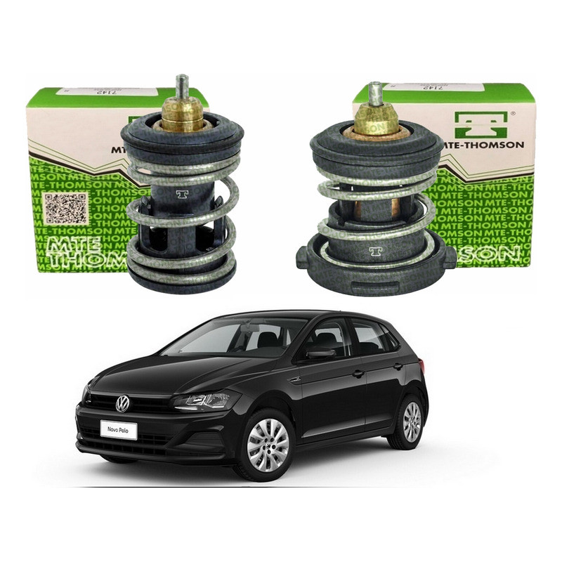 2 Valvula Termostatica Mte Polo 1.0 Mpi 1.6 Msi 2018 A 2022 em Oferta na Shopee