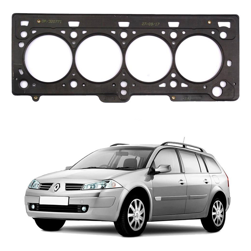Junta Cabeçote Metal Megane Grand Tour 1.6 16v 2006 A 2012