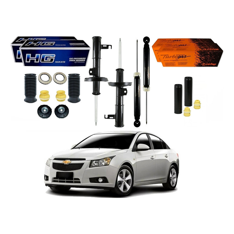 Amortecedor Dianteiro Traseiro Cruze Sedan 1.8 2011 A 2016 em Oferta na Shopee