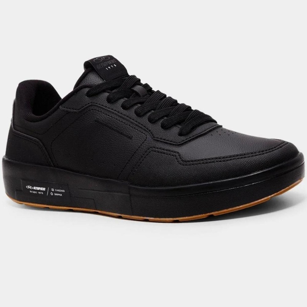 Tênis Olympikus Versa Masculino - Preto e Chumbo em Oferta na Shopee