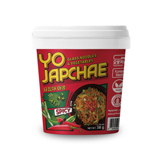 Japchae Coreano Macarrão de Batata Doce Glass Noodles Sabor  Spicy Copo - 38 gramas em Oferta na Shopee