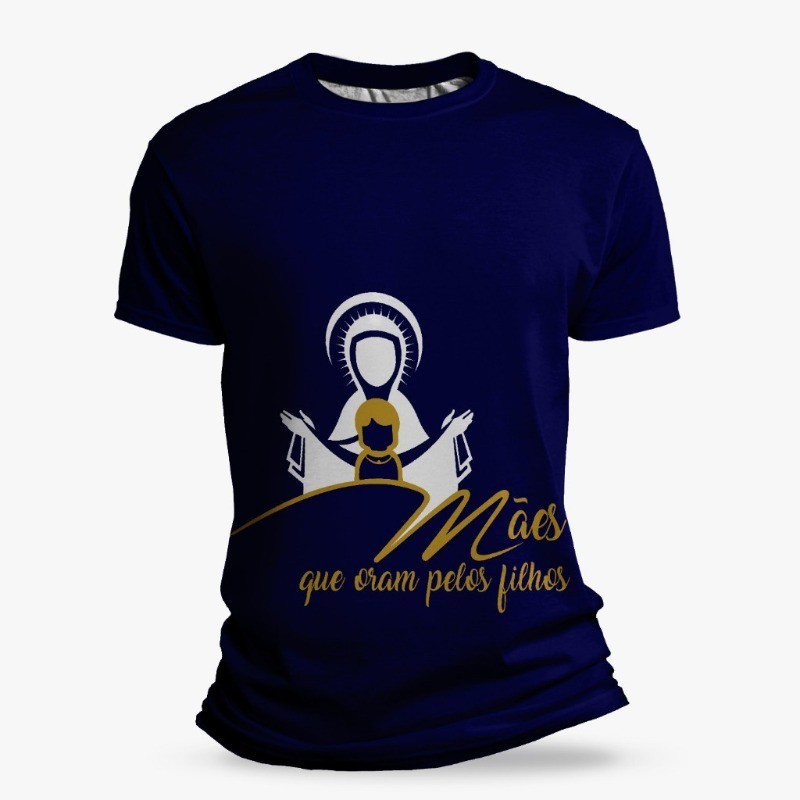 Blusa Feminina Camiseta Mães que Oram Católica Cristã Confortável 100% Algodão em Oferta na Shopee