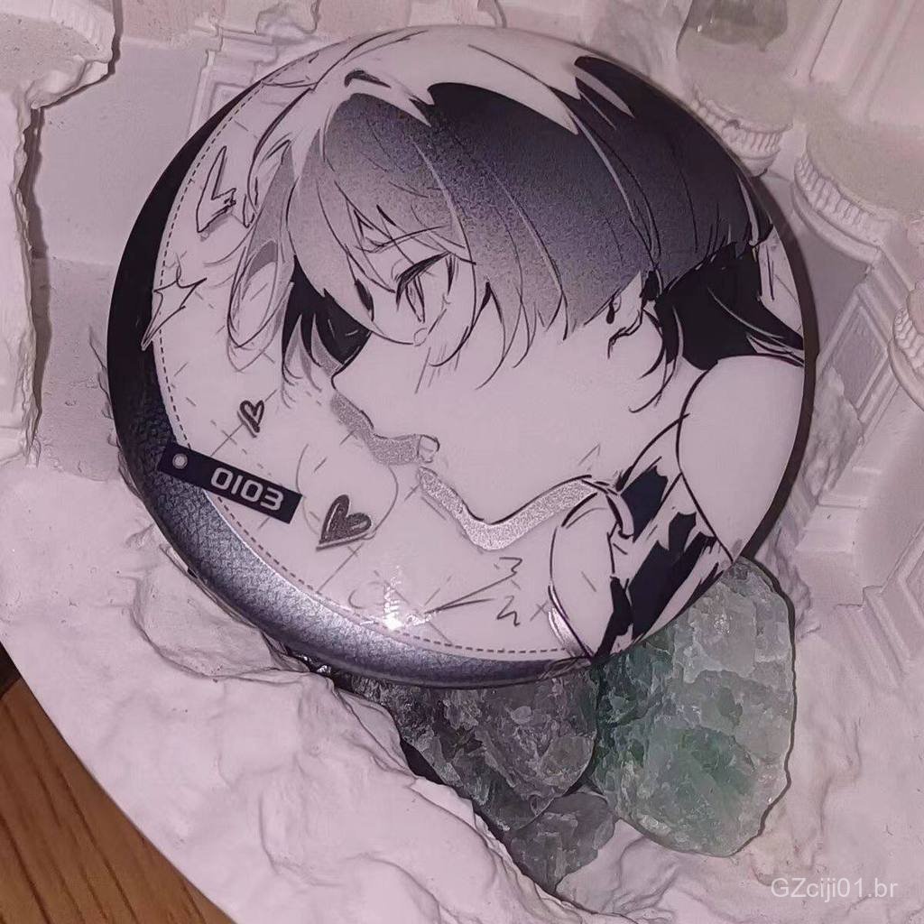 Merchandising do jogo Genshin Impact: emblemas do Scaramouche e do Wanderer, presentes de alto valor para amigos ROG6.
