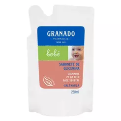 Sabonete Líquido Granado Glicerina Bebê Calêndula Refil 250ml