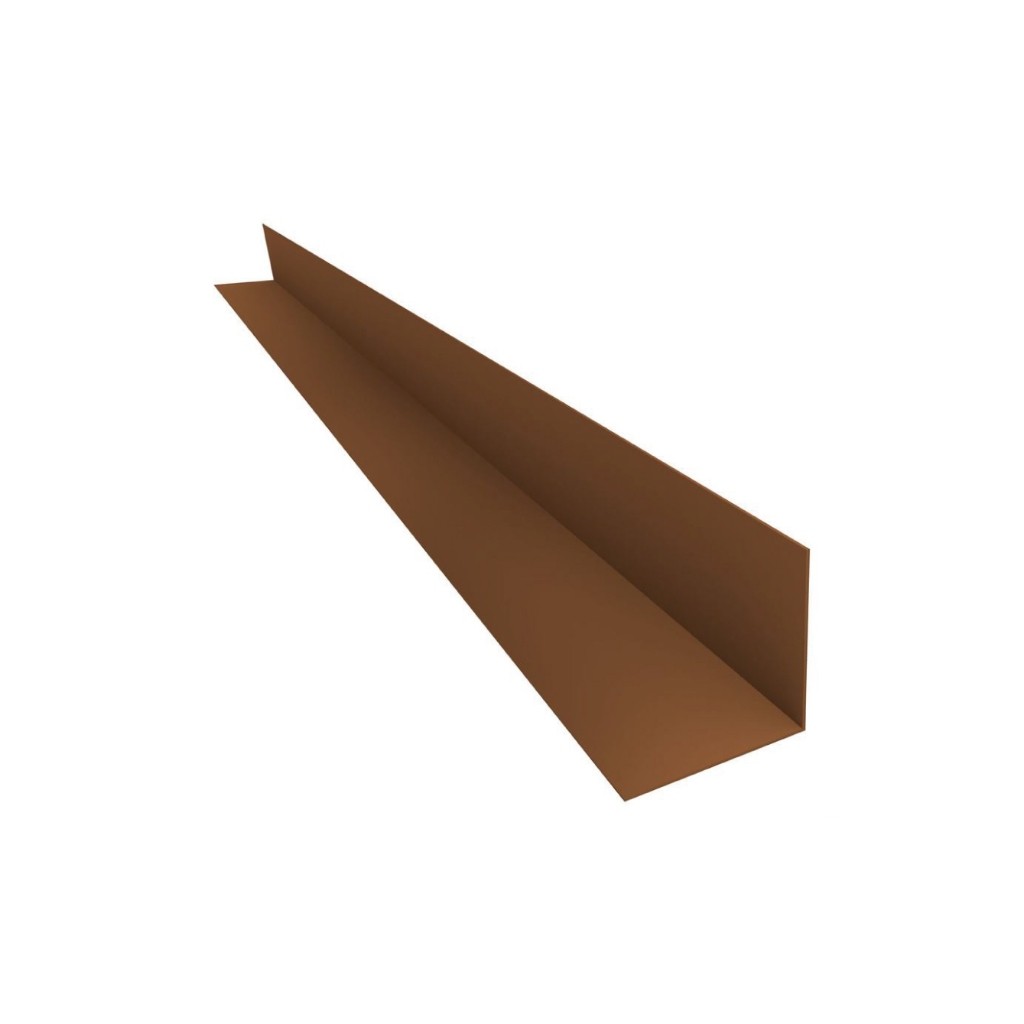 Perfil Cantoneira Pvc Acabamento V 25 X 25mm - 2 Unidades com 120cm +1 Unidade com 60cm