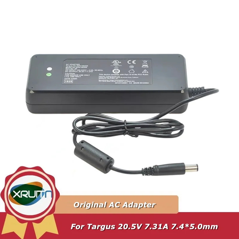 Apa Original150205 Adaptador AC 20.5V 7.31A Carregador 150W Para Fonte De Alimentação Targus DOCK190