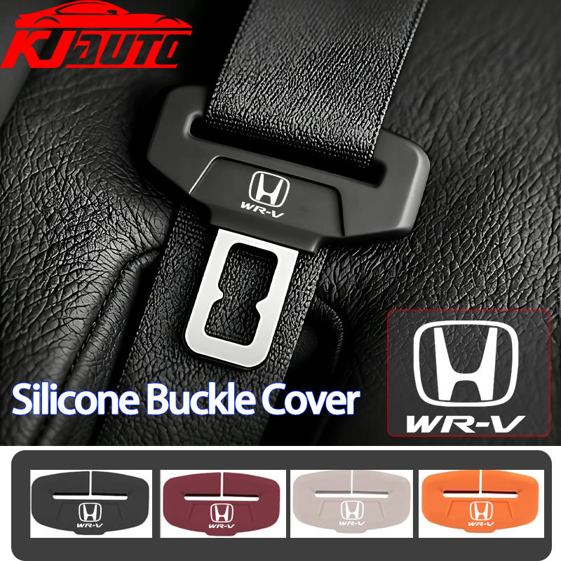 Capa Protetora De Fivela De Cinto De Segurança De Carro Honda WR-V De Silicone Macio Anticolisão Plugue Para WRV GL DG4