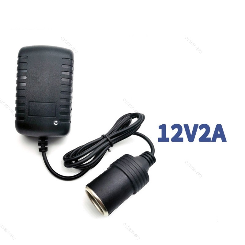 Adaptador AC 110V 220V Para DC 12V 2A Volt Fonte De Alimentação Conversor De Carro Inversor 12W 24W BR15B2
