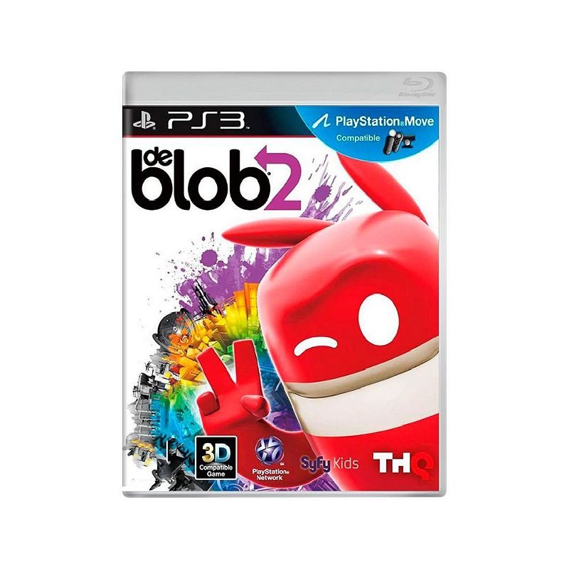Jogo De Blob 2 - PS3  - Usado - Original