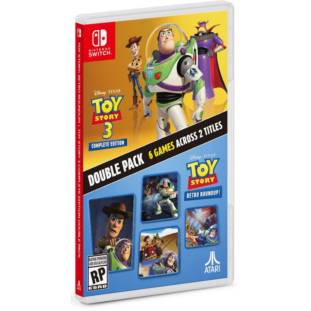 Toy Story Retro Roundup! + Toy Story 3 Complete Edition Double Pack Switch Midia Fisica