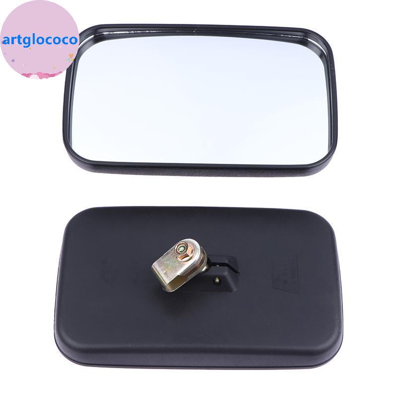 Artglococo 1/2 Pçs Universal Empilhadeira Espelho Reflexivo Carro Tru Roda Dianteira Veículo Agrícola Retrovisor BR