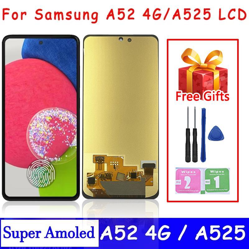 6.5 " Qualidade OLED Para Samsung A52 4G A525 SM-A525B Display A525F Tela De Toque LCD A525 525M A525F/DS