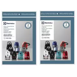2 Kits 3 Sacos Aspirador de Pó (Clario, Classic Silencer, Jetmaxx, Powerforce (SWECL) Electrolux