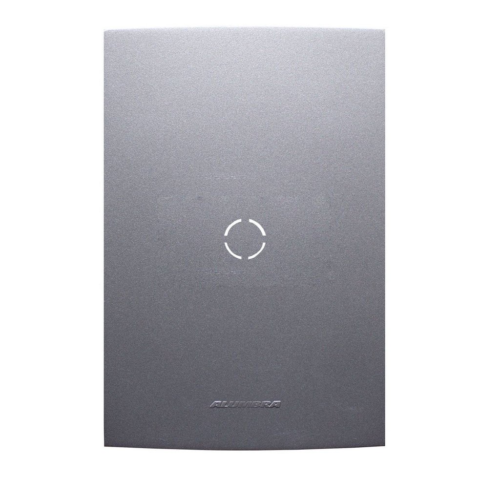Placa 4X2 com Suporte Para Cega Saída De Fio Inova Pro Class Alumbra Grafite