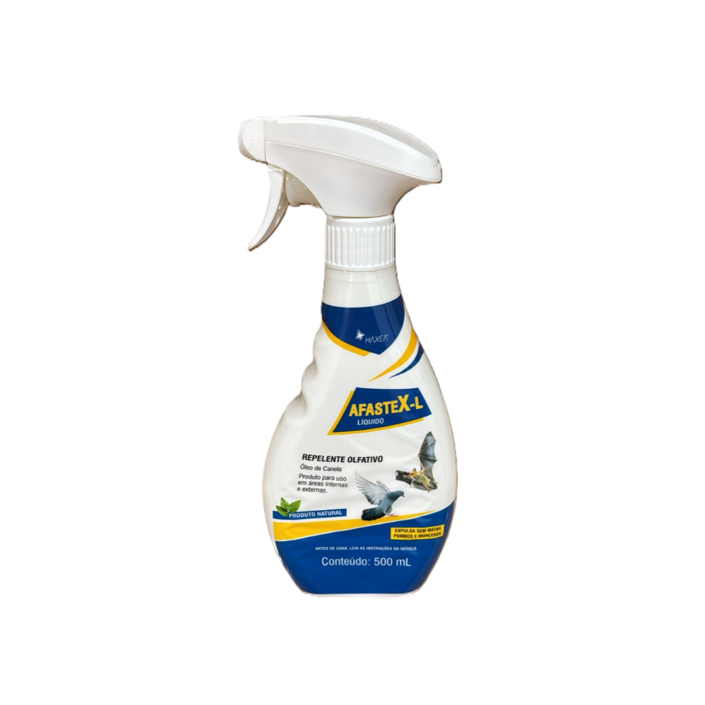 Afastex Repelente Líq. Spray Afasta Pombos E Morcegos 500ML