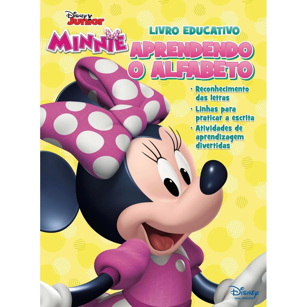 Atividades Educativas Disney Minnie | Alfabeto