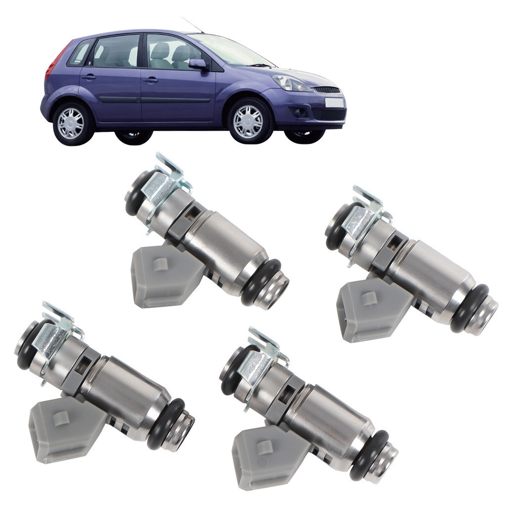 Kit 4 Bico Injetor Iwp119 Ford Fiesta Ka 1.0 1.3 2004 Ate 2009