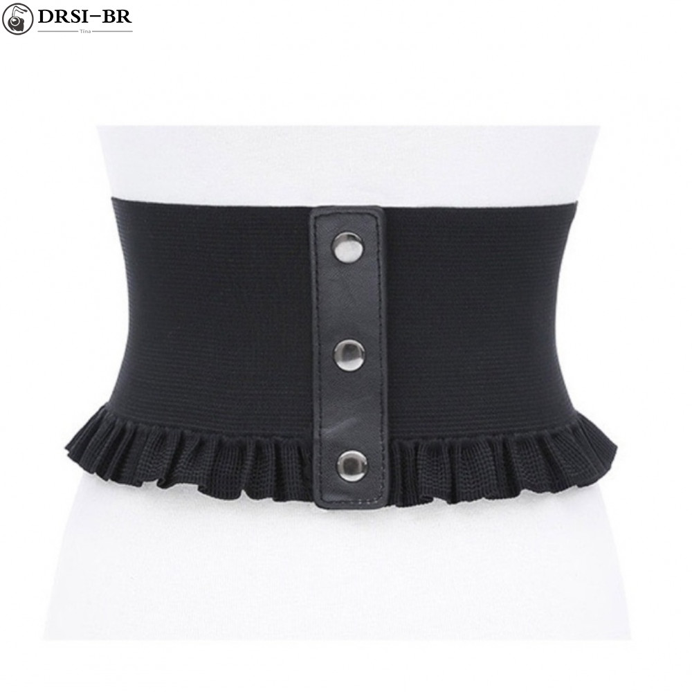 Cinto Feminino Largo Fashion Elástico Para Vestidos Agasalhos Casuais Uso Diário